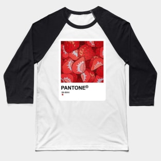 Strawberries Pantone Baseball T-Shirt